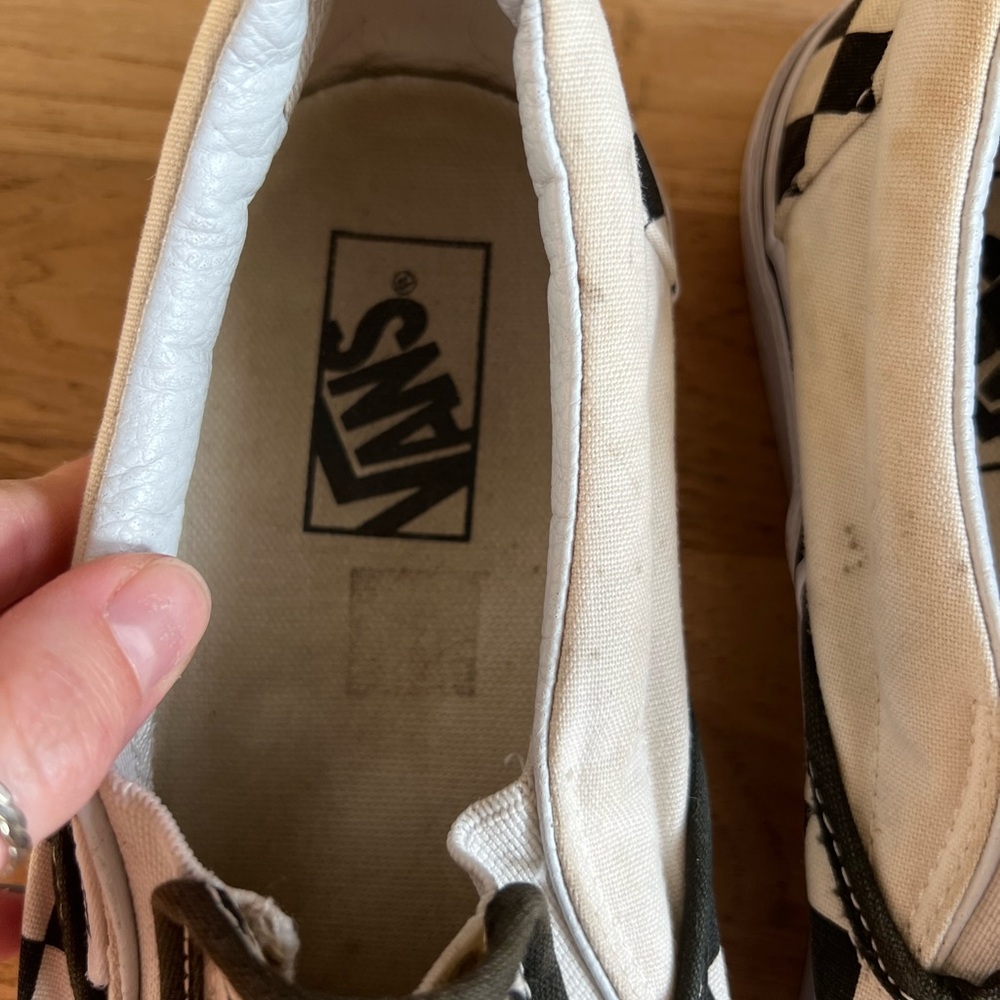 Checkered Vans | Size 9.5 - Picture 6 of 9